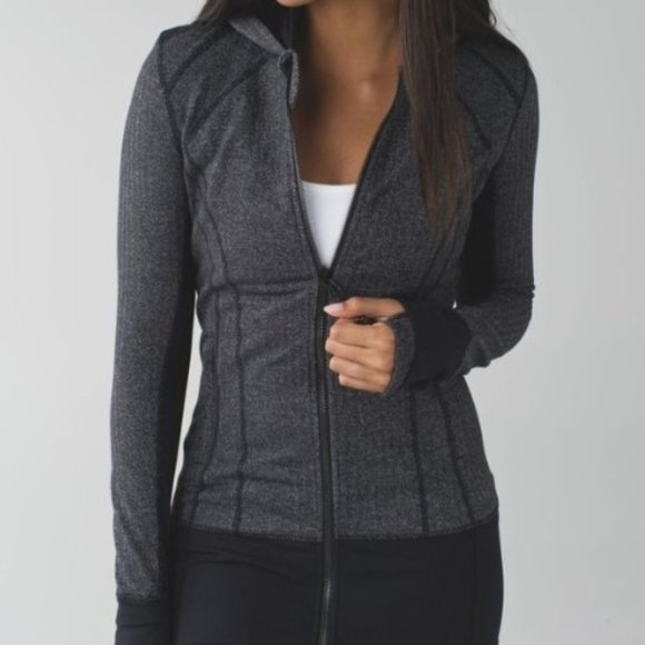 lululemon athletica Jackets & Blazers - Lululemon Daily Practice Jacket Herringbone A0017